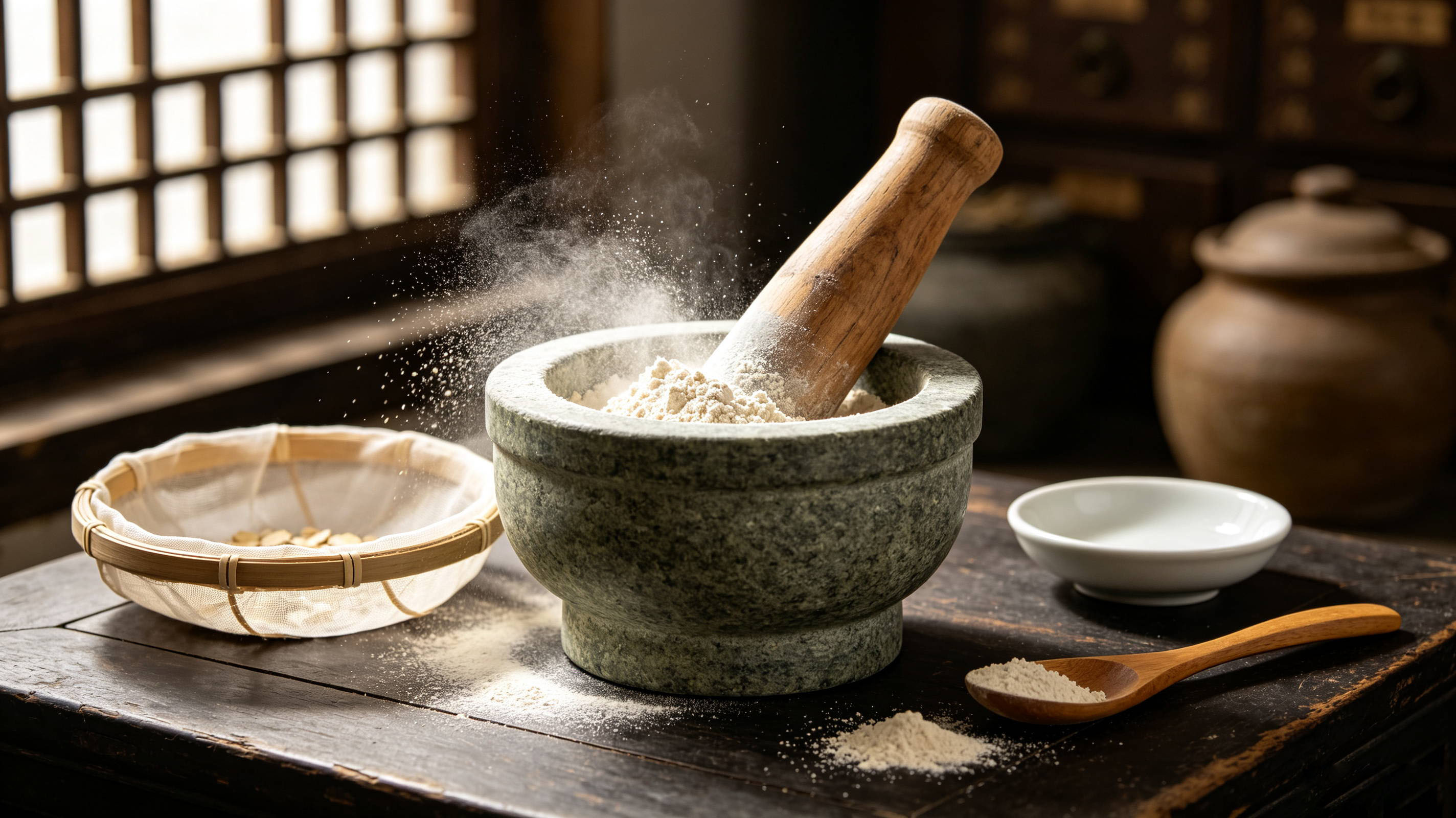 精细研磨